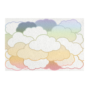 进门入户丝圈地垫地毯可裁剪防滑蹭土定制PVC家用TANTU研究所