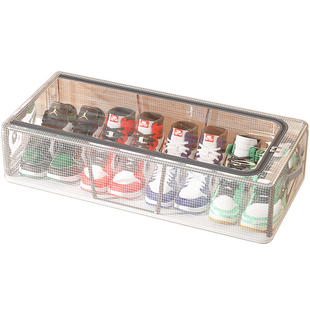 省空间鞋子收纳神器鞋盒收纳盒透明简易鞋柜整理箱床底防尘鞋架子