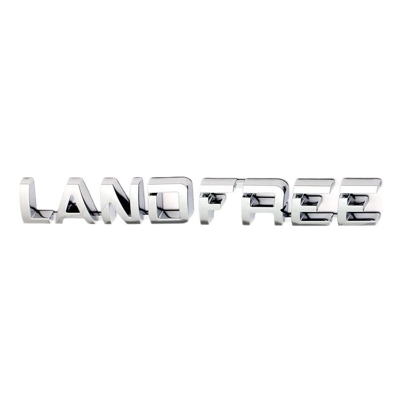 适用于普拉多兰德酷路泽陆巡前杠字母标LAND FREE排量标CRUISER标
