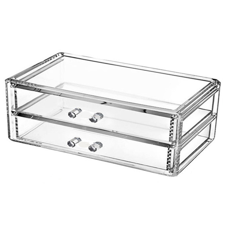 防尘防水抽屉款纳装福利化妆品盒