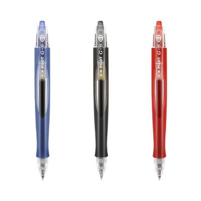 日本百乐按动中性笔粗杆防滑笔握