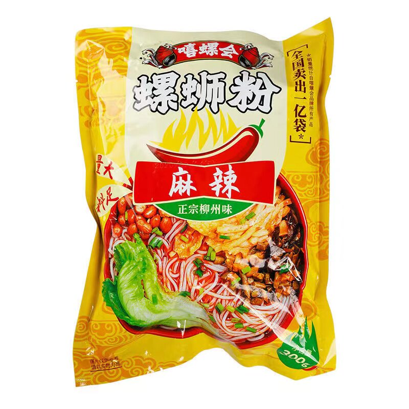 麻辣味袋装广西柳州螺蛳粉嘻螺会
