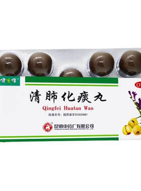 【健之佳】清肺化痰丸9g*9丸/盒
