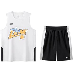 361童装男童篮球服套装夏季新款速干儿童运动服套装透气背心短裤