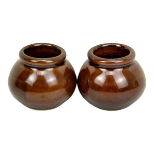 额头部小陶瓷火罐老式拔罐迷你小火罐家用养生拔额头的小罐子