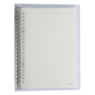 乐普升活页本b5可拆卸网格笔记本子简约方格26孔考研A5康奈尔替芯铁环本子错题厚大学生加厚线圈本外壳夹扣环