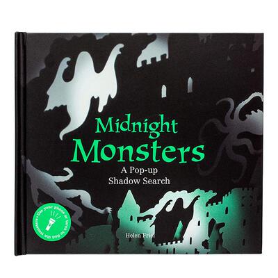 【预售】【立体书】午夜怪物英文儿童立体进口原版书精装【Pop-up】Midnight Monsters: A Shadow Search Helen Friel著Laurence