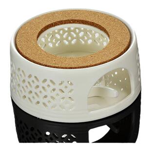 日式蜡烛温茶炉玻璃茶壶加热底座酒店餐厅泡花茶保温煮茶器家用