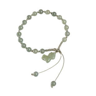 天然和田玉【平步青云】马手串保真正品生肖本命年不掉色玉石手链