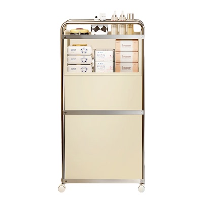 卫生间置物架浴室厕所夹缝柜碳钢缝隙收纳柜马桶侧边窄缝储物窄柜