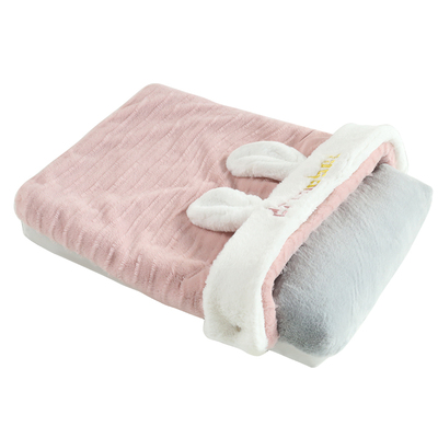 宠咩宠物大睡袋高档小兔毛绒