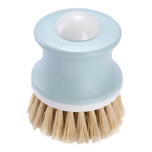 天然剑麻洗锅刷不粘油带柄刷碗刷锅神器厨房家用硬毛去污清洁刷子