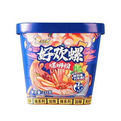 好欢螺加辣系列冲泡型螺蛳粉258g