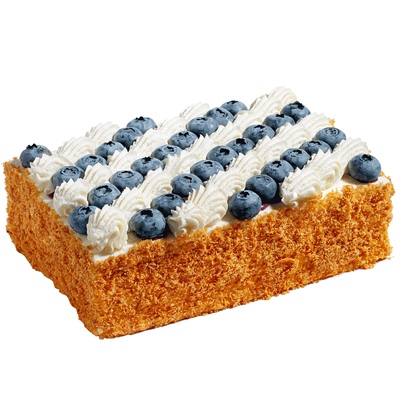 mcake蓝莓轻乳拿破仑生日蛋糕