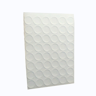 3M硅胶防撞粒消声垫衣柜橱柜门防撞粒透明抽屉防碰粒冰箱门防撞贴