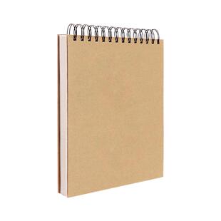 硬壳线圈素描本美术生专用A4画本8k图画本幼儿园32K画画本子A3小学生16k手绘画册a5速写本随身彩铅绘画本4K