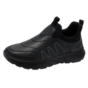 回力爸爸鞋秋冬季加绒软底休闲舒适防泼水男鞋中老年健步鞋老人鞋