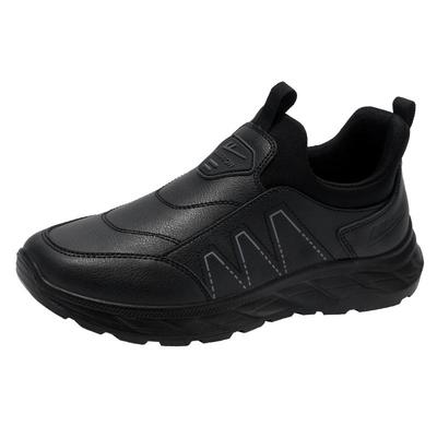 回力爸爸鞋秋冬季加绒软底休闲舒适防泼水男鞋中老年健步鞋老人鞋