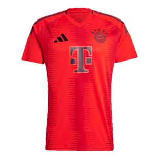 酷锐足球阿迪达斯24-25赛季拜仁主场球迷版足球短袖球衣IT8511