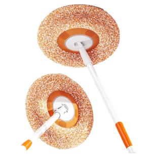 日本太阳花伸缩杆拖把向日葵天花板清洁神器加长打扫灰尘擦墙家用