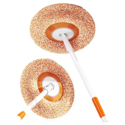 天花板清洁神器可伸缩太阳花拖把