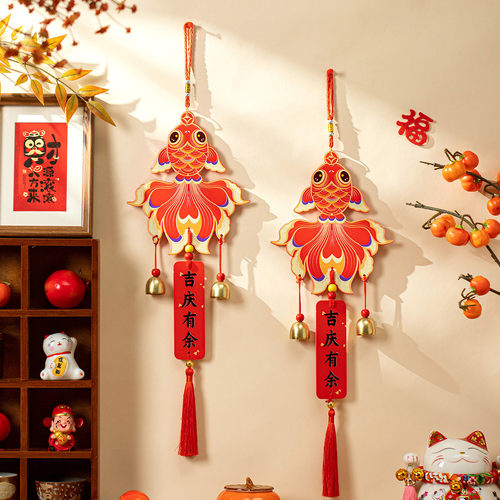 春节过年挂饰新年装饰品客厅马年新款2026迎新室内布置雪弗板挂件