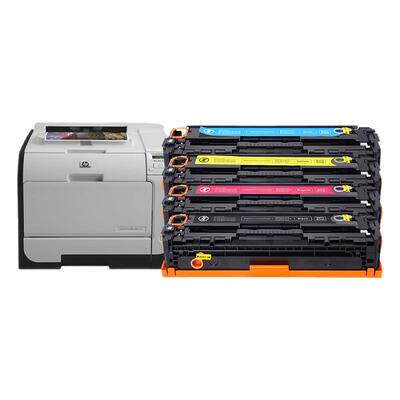 适用CE410A硒鼓m351a易加粉