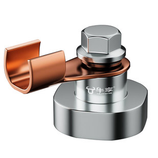 升级第3代强磁搭铁神器 接地磁铁电焊机地线夹焊接大吸附加厚耐用