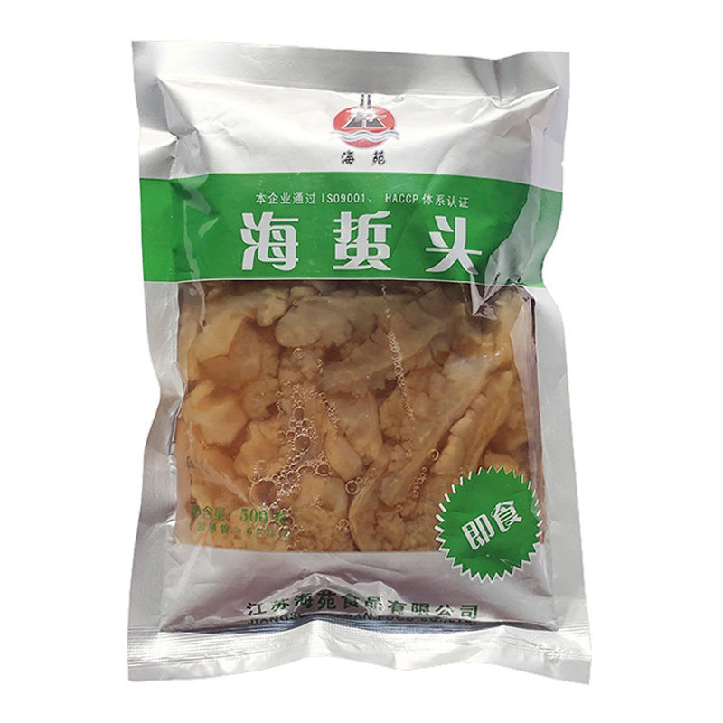 海蜇头开袋即食凉拌下酒菜无沙