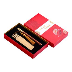 黄铜书签定制廉洁助廉小礼品DIY雕刻文字清正廉洁文创礼盒定制LOGO廉洁书签制作定制免费刻字定制反腐倡廉