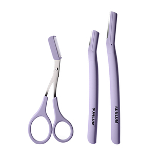 索朗Sunlum修眉刀女士专用安全型神器刮眉毛剪刀套装2025新款男士