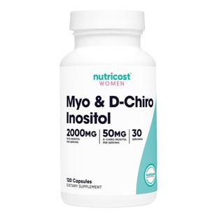 美国原装Nutricost 40:1比例肌醇Myo Inositol和D-Chiro Inositol