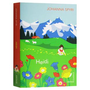 Heidi 海蒂 英文原版小说 海蒂和爷爷 阿尔卑斯山的少女 儿童文学经典名著读物 Johanna Spyri约翰娜斯比丽 正版进口英语书籍