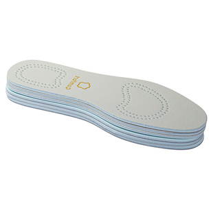 适用犀牛真皮鞋垫打孔男女防臭透气吸汗加厚真皮透气舒适软底耐磨