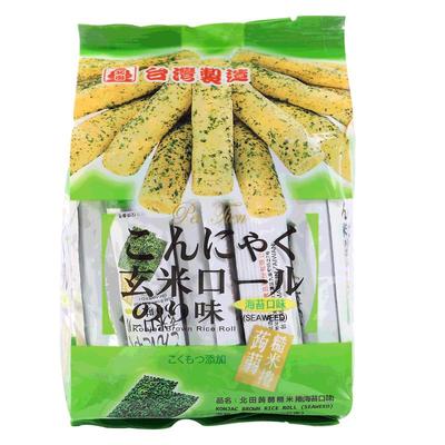 台湾进口北田海苔160g膨化零食