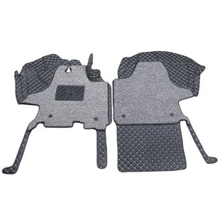 适用上汽大通v80汽车脚垫新款plus前排专用改装全包围货车前 全车