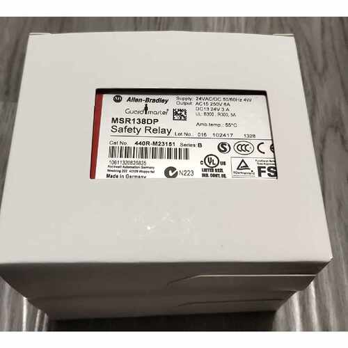 议价AB罗克韦尔安全继电器MSR138DP 440R-M23151 全新原装现货