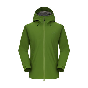 【新色发售】伯希和[岩壳]硬壳冲锋衣鼠尾绿全天候户外防风登山服