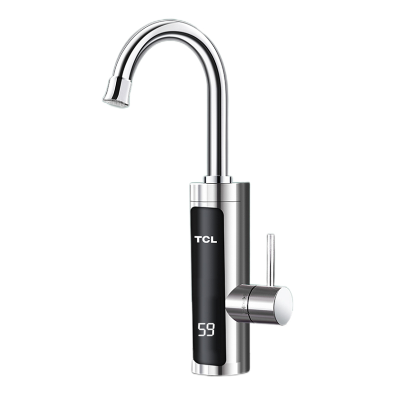 TCL电热水龙头快速过水加热器即热式家用不锈钢厨房卫浴冷热两用