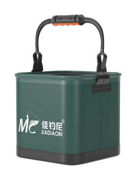 佳钓尼打水桶折叠便携带绳活鱼桶