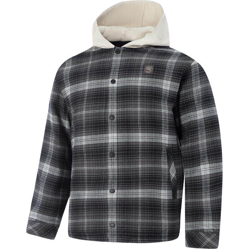 李宁连帽男官方正品短棉服运动服
