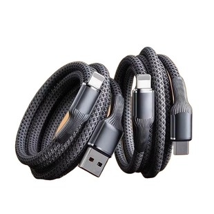 PD27W快充线适用苹果充电线数据线iPhone14/13苹果PD编织12/11/8/x手机pd快充线USB快充车载加长编织钨金线