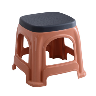 塑料凳子加厚家用客厅矮凳简约成人经济型加宽餐桌凳熟胶防滑椅子