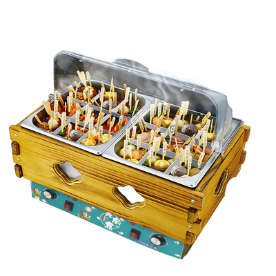 电关东煮机商用电麻辣烫机丸子专用关东煮锅九宫格串串炉子便利店