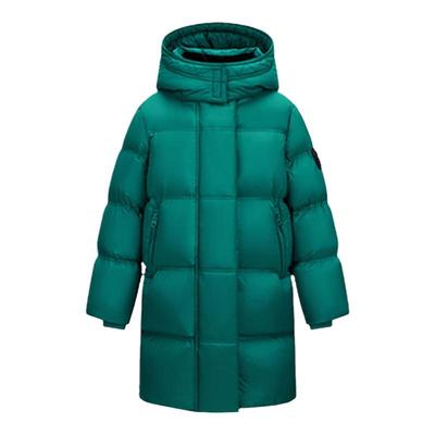 雪中飞中长款免洗加厚儿童羽绒服