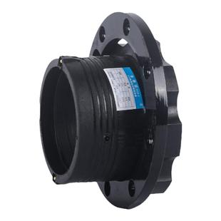 PE管电熔管件法兰110钢丝网骨架管电热熔法兰头三通燃气管电容接