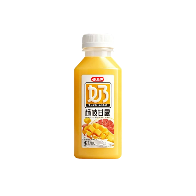 杨枝甘露风味饮料215ml/12/24瓶整箱新日期网红爆款0脂肪饮品特价