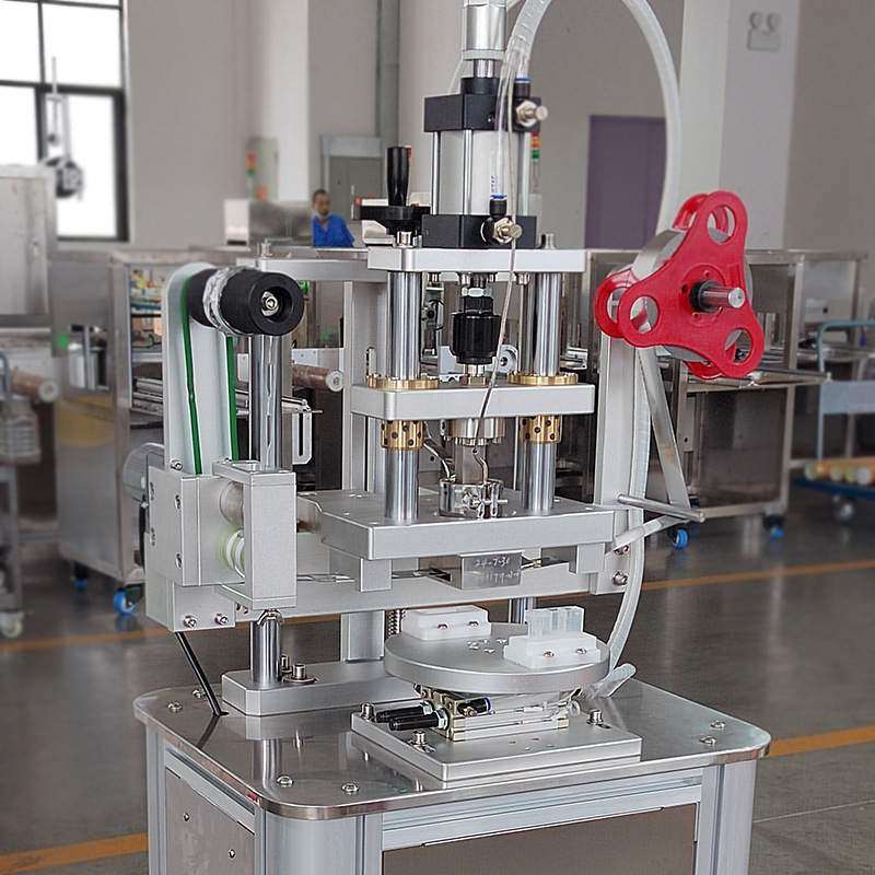 牙膏铝箔膜包装机 洗面奶护手霜瓶子封口包装机 防晒霜瓶子封膜机