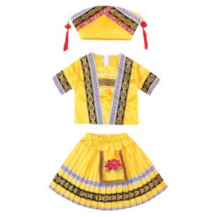 六一儿童少数民族服装苗族广西壮族三月三侗族瑶族男女童黎族表演