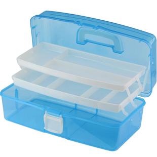 高达拼装零件盒油漆模型工具清洁收纳盒手工收纳箱三层模型工具箱